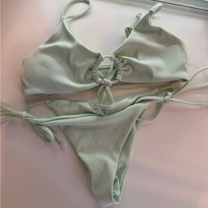 Mint Green Bikini Set